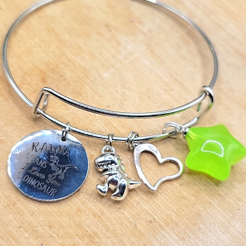 RAWR charm bracelet